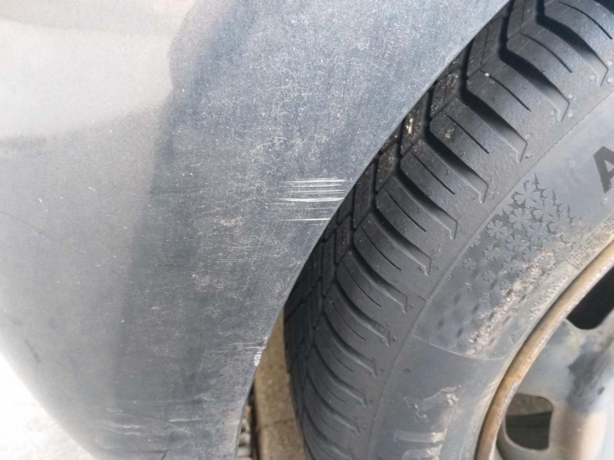 Peugeot 208 original Sto&szlig;stange Stossf&auml;nger hinten KTP Grau Shark Bj.2015